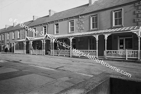 CENTRAL HOTEL  FRONT AND VERANDAH